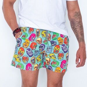 BOARDIES Lucha Libre Swim Trunks XL